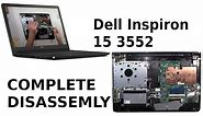 Dell Inspiron 15 3552 Take Apart Complete Disassemble