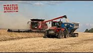 Case IH 9240 Axial-Flow Combines Harvesting Soybeans