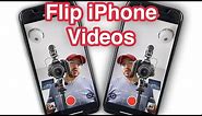 How To Flip Your Videos On iPhone 11, iPhone Xs, iPhone SE, iPhone 8 and iPad