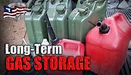 How To Store Gasoline Long-Term / Emergency Fuel Storage