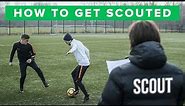 What do scouts look for in footballers?