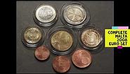 Complete Malta Euro Set 2008. Euro Coin Collecting - Silver (Bullion) Stacking - Historical Coins