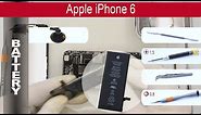 How to replace 🔋 battery 🍎 Apple iPhone 6 A1549, A1586, A1589