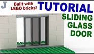 How To Make A LEGO Sliding Door Tutorial