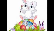 Easter Clip Art, Bunny Coloring Pages, Egg Designs