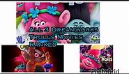 All 3 Dreamworks Trolls Movies Ranked