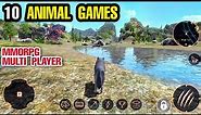 Top 10 Animal Games Multiplayer Games Open World for Android & iOS for Low end phone