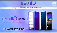 Android 10 Update For Huawei P20 Pro