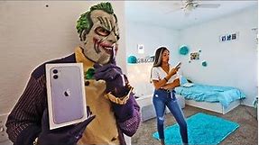 Scaring Sister As Joker, Then Giving Her iPhone 11