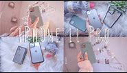 iPhone 11 Pro Unboxing + Accessories | Aesthetic ✨📱🍎(256GB Space Gray)