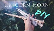 Realistic unicorn horn specimen tutorial