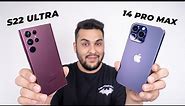 The Real KING Phone? - iPhone 14 Pro Max vs Samsung S22 Ultra
