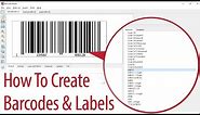 Barcode Maker Software Barcode Studio - How To Create Barcodes & Labels