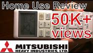 How to use Mitsubishi Heavy Industries Air Conditioner Remote Control