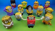 2015 McDONALD'S MINIONS MOVIE SET OF 12 HAPPY MEAL TOY COLLECTION VIDEO REVIEW (USA)