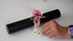 Create a Wrist Corsage using our Simple Elegance Bracelet in pink