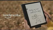 Create journals and notebooks with Kindle Scribe