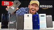 I Bought All The Smartphones On Amazon!!