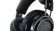 PHILIPS Fidelio X2HR Over The Ear Open Back Wired Headphone 50mm Drivers- Black Professional Studio Monitor Headphones with Detachable Cable