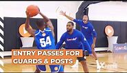 How To Identify, Throw & Receive The Best Guard To Post Entry Pass