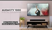 AMP Audacity 1000 Soundbar | Best Soundbar for 43-inch or smaller TVs