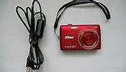Nikon COOLPIX S4100 14 MP Digital Camera with 5x NIKKOR Wide-Angle Optical Zoom Lens and 3-Inch Touch-Panel LCD (Red)