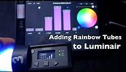 Using the Quasar Science LED Rainbow Tubes with the Luminair App