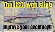 The USGI Web sling. The secret to accurate rifle shooting