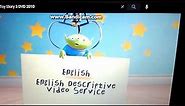 Toy Story 3 2010 DVD Language Menu