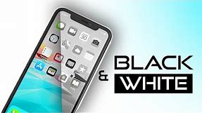 iPhone Black and White Mode - Screen Setup