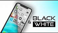 iPhone Black and White Mode - Screen Setup