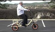 Electric Folding Trike You Must See! - A Foldable E Trike for Adults That You Can Easily Transport