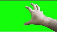 Hand Gestures #1 Green Screen