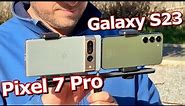 Samsung Galaxy S23 VS Pixel 7 Pro Camera Comparison!