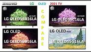 LG OLED55A16LA vs OLED55B16LA vs OLED55C16LA vs OLED55G16LA compare | LG Oled TV 2021 arvizas