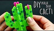 How to Make 3D Perler Bead Cacti & Succulents