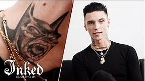 Andy Black Shows Off His Batman Tattoos | INKED