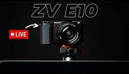 Sony ZV E10 Live Streaming Tutorial | Webcam Setup