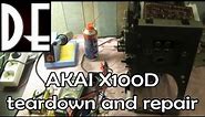 AKAI X100D Reel to Reel repair