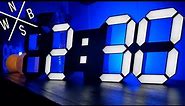 3D LED Digital Wall Clock - Unboxing & Review