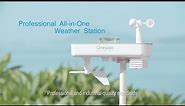 Oregon Scientific | Professional All-in-one Weather Station | WMR500