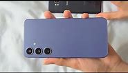 Samsung Galaxy S24+ Cobalt Violet Unboxing & Overview