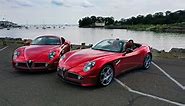 NEW!! Alfa Romeo 8C Competizione Coupe + Spider Walk Around!