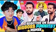 BIGG BOSS MEMES are so FUNNY (TRY not to LAUGH) || Meme review