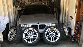 BMW m parallel wheels for the e46!!! (We finally found them)