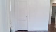 First coat of poly down, stain color: Dark Walnut from Duraseal #hardwoodfloor #hardwoodfloors #hardwoodflooring #flooringideas #njhomes #njarchitect #newjersey #flooring #wixflooring #homerenovation #homeremodel #woodfloor #remodeling #floors #homeimprovement | Wix Flooring