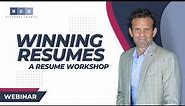 Resume Workshop | Crafting a Winning Attorney Resume Tips and Techniques