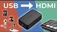 How to convert USB webcams to HDMI with the OBSBOT UVC Converter