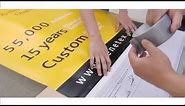 Easy Roll Banner Change and Quick Easy Roll Up Banner Stand