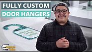 How To Make A Custom Door Hanger